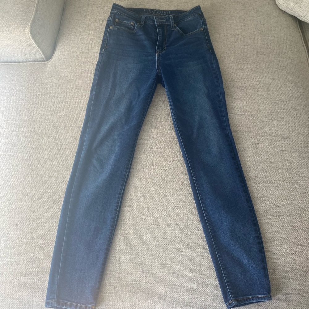 Aeropostale High Waisted Jeggings Size 6Short